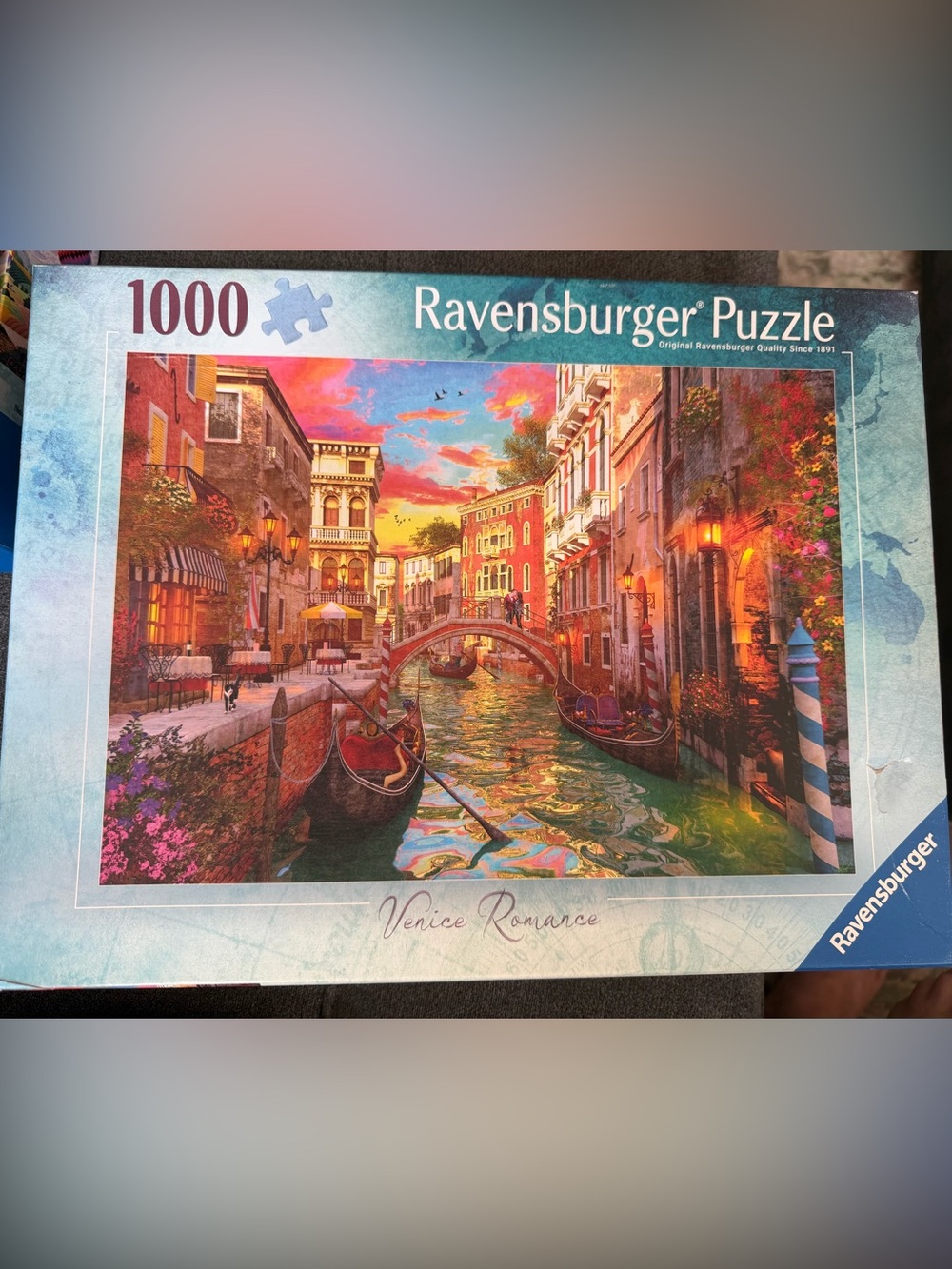 Ravensburger Venice Romance Wall Art Puzzle - Vibrant Multicolor
